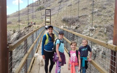 Draper Suspension Bridge Hike, Utah