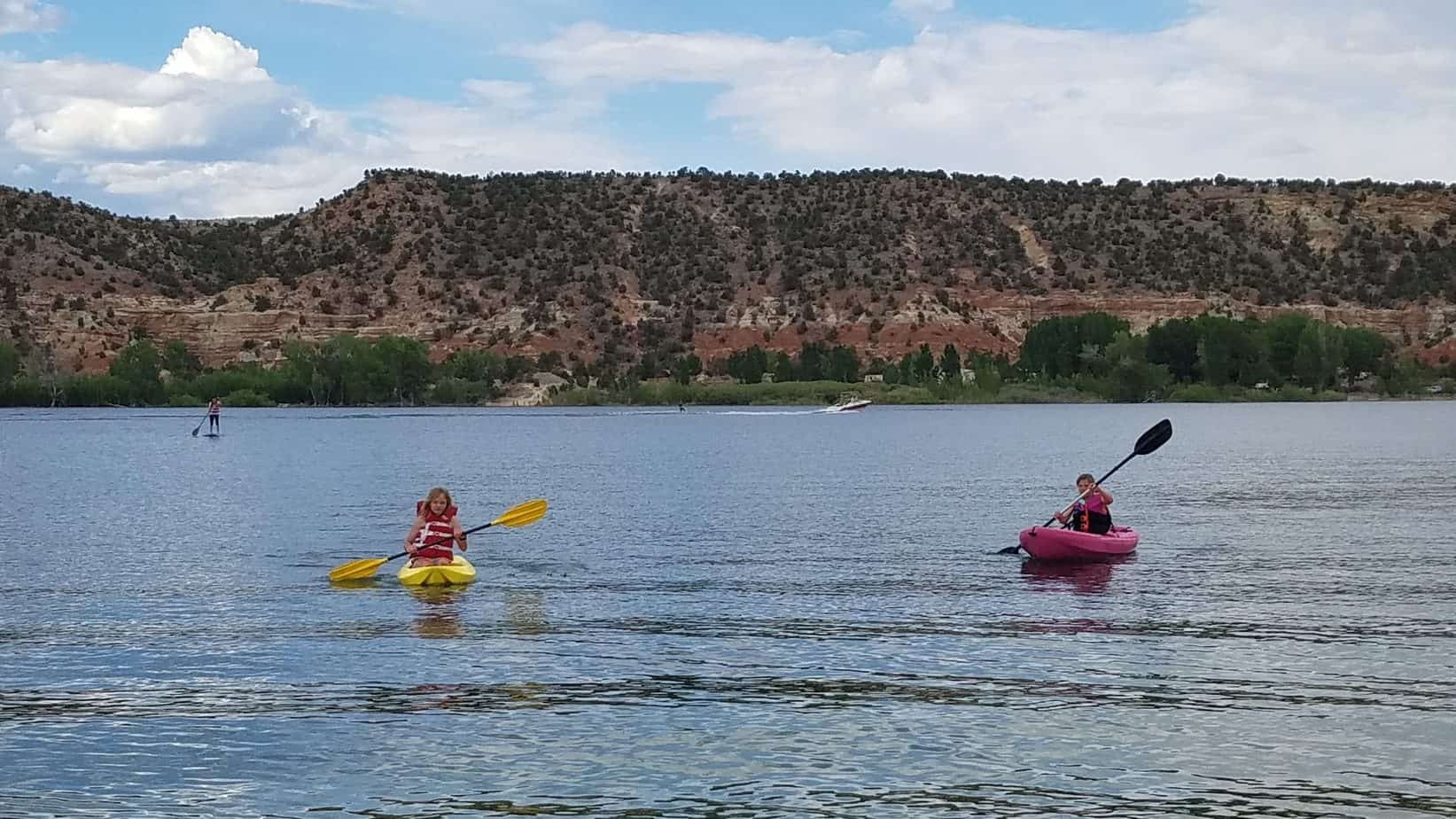 Kayaking on Wide Hollow Reservoir