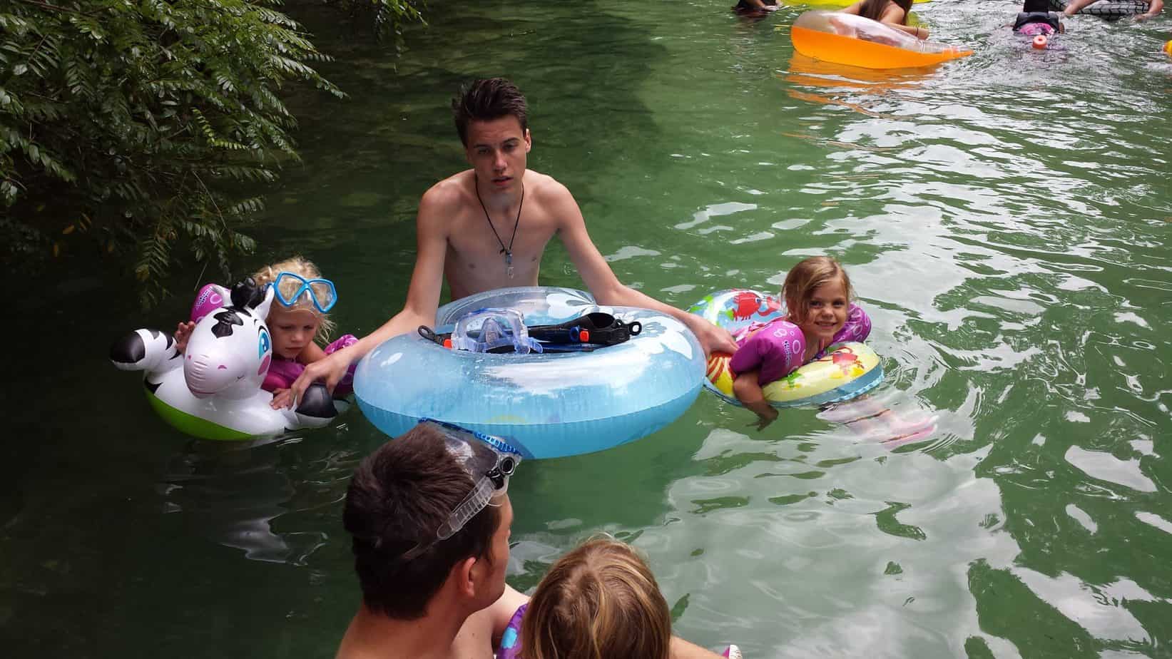 Tubing at Blue Springs State Park