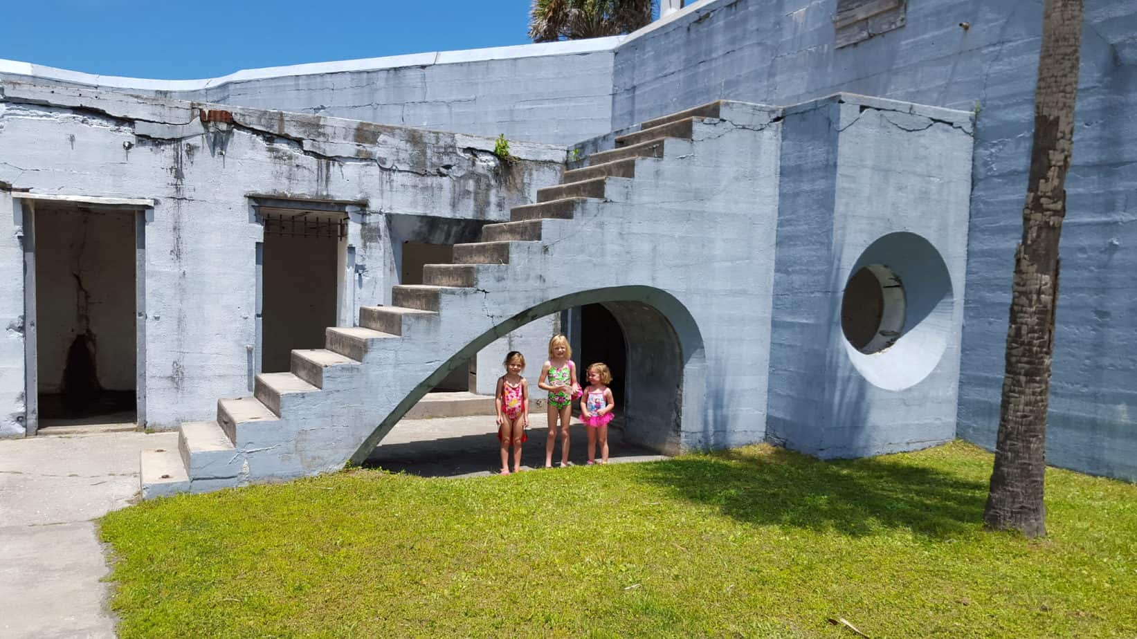 military's ruins on egmont island