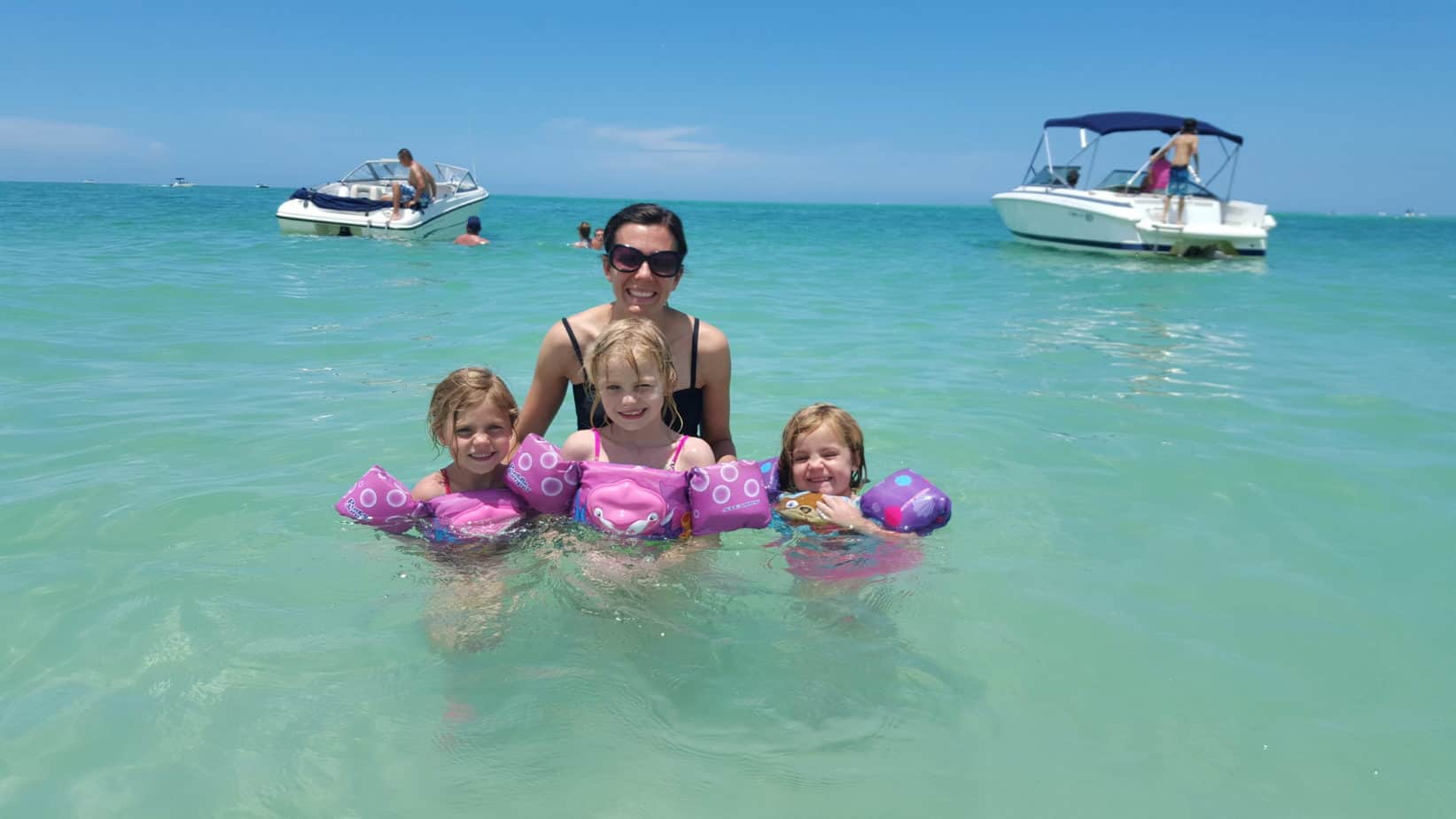 Swimming at Egmont Key State Park