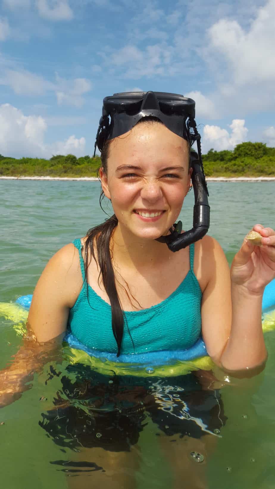 snorkeling at egmont key state park