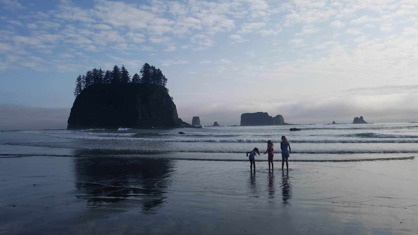 Second Beach at Olympic National Park