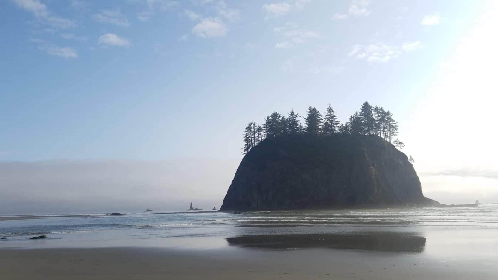 Second Beach at Olympic National Park