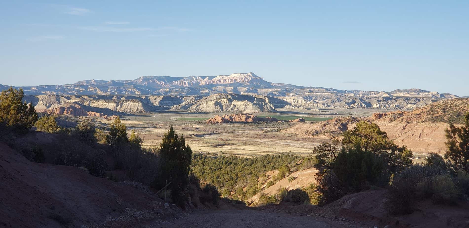 Skutumpah Road overlooking Grand Staircase Escalante