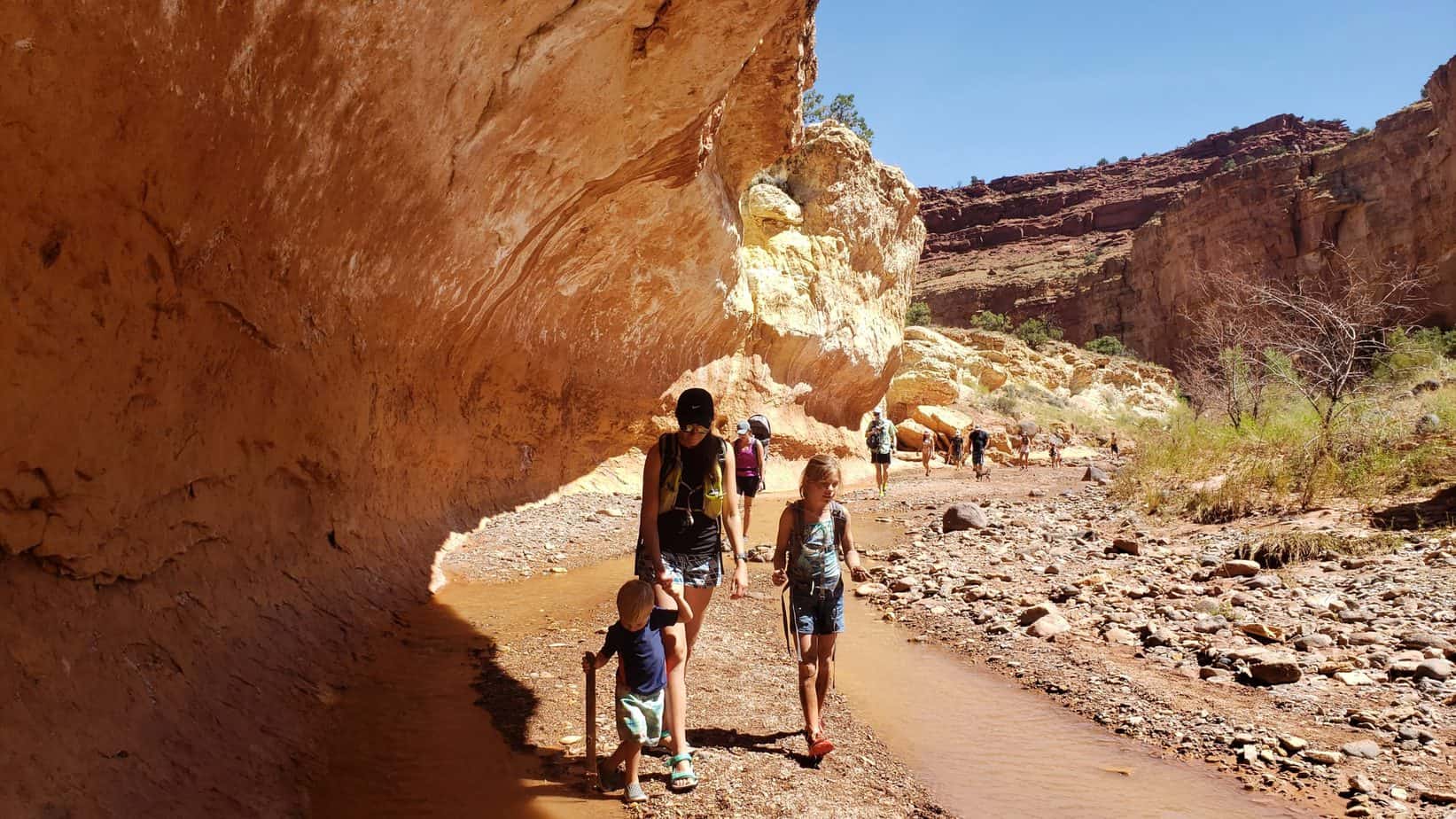 Entrance to Spooky Slot Canyon