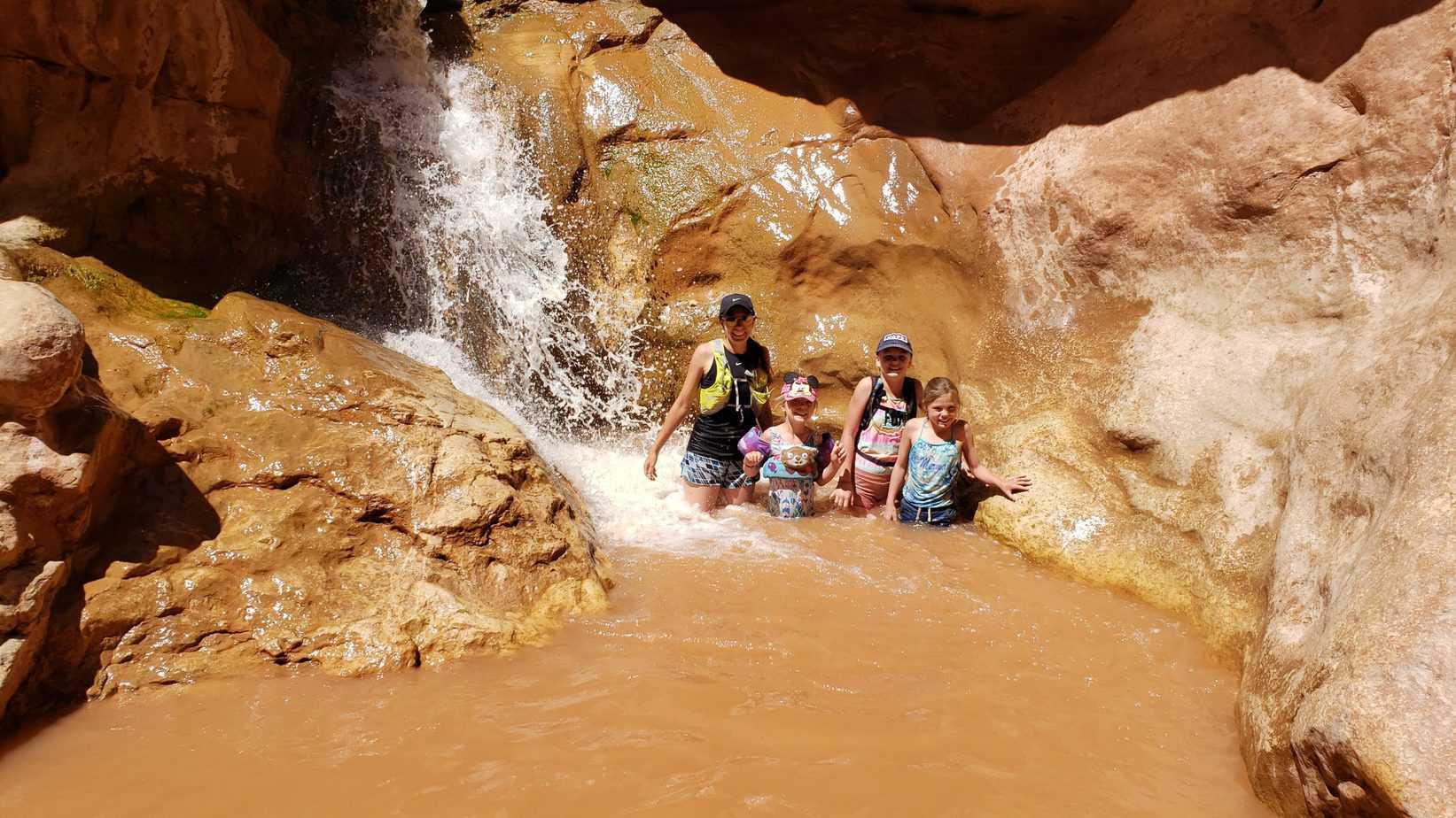 Sulphur Creek Second Waterfall