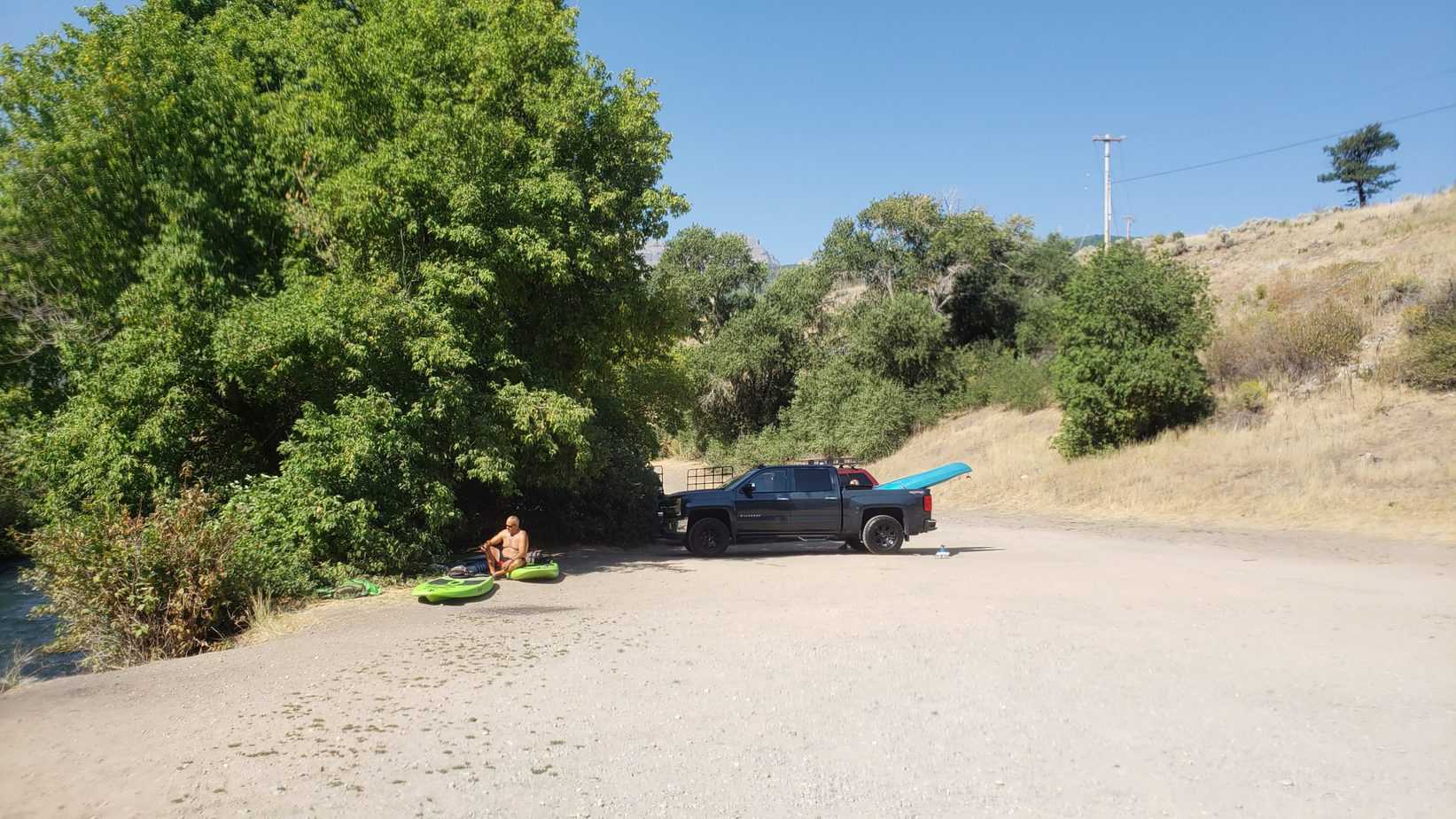 Parking at Deer Creek State Park – Lower Provo River Area