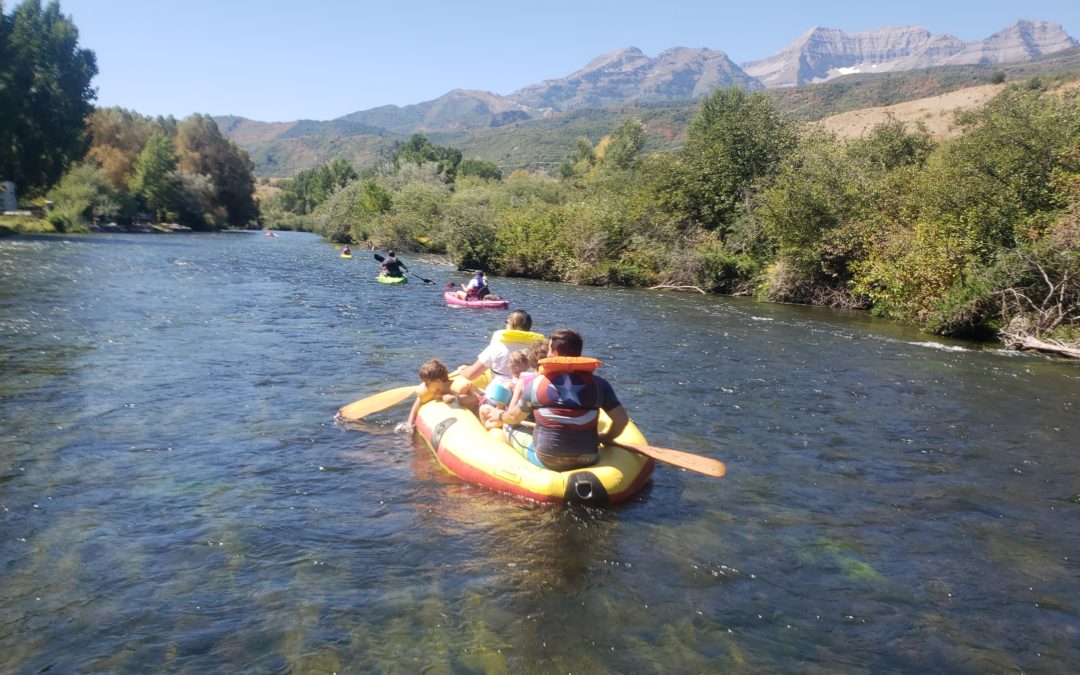 Float the Provo River with Kids